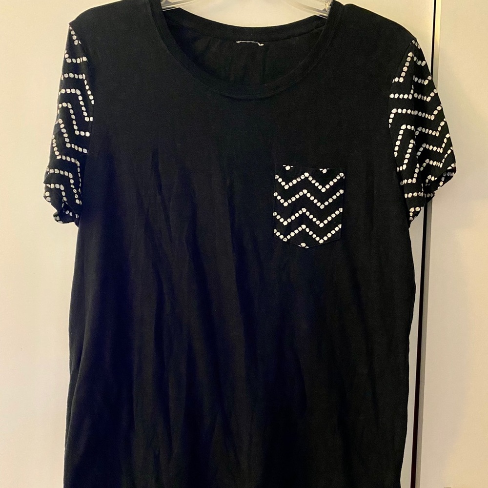 Victoria's Secret PINK Black T-Shirt